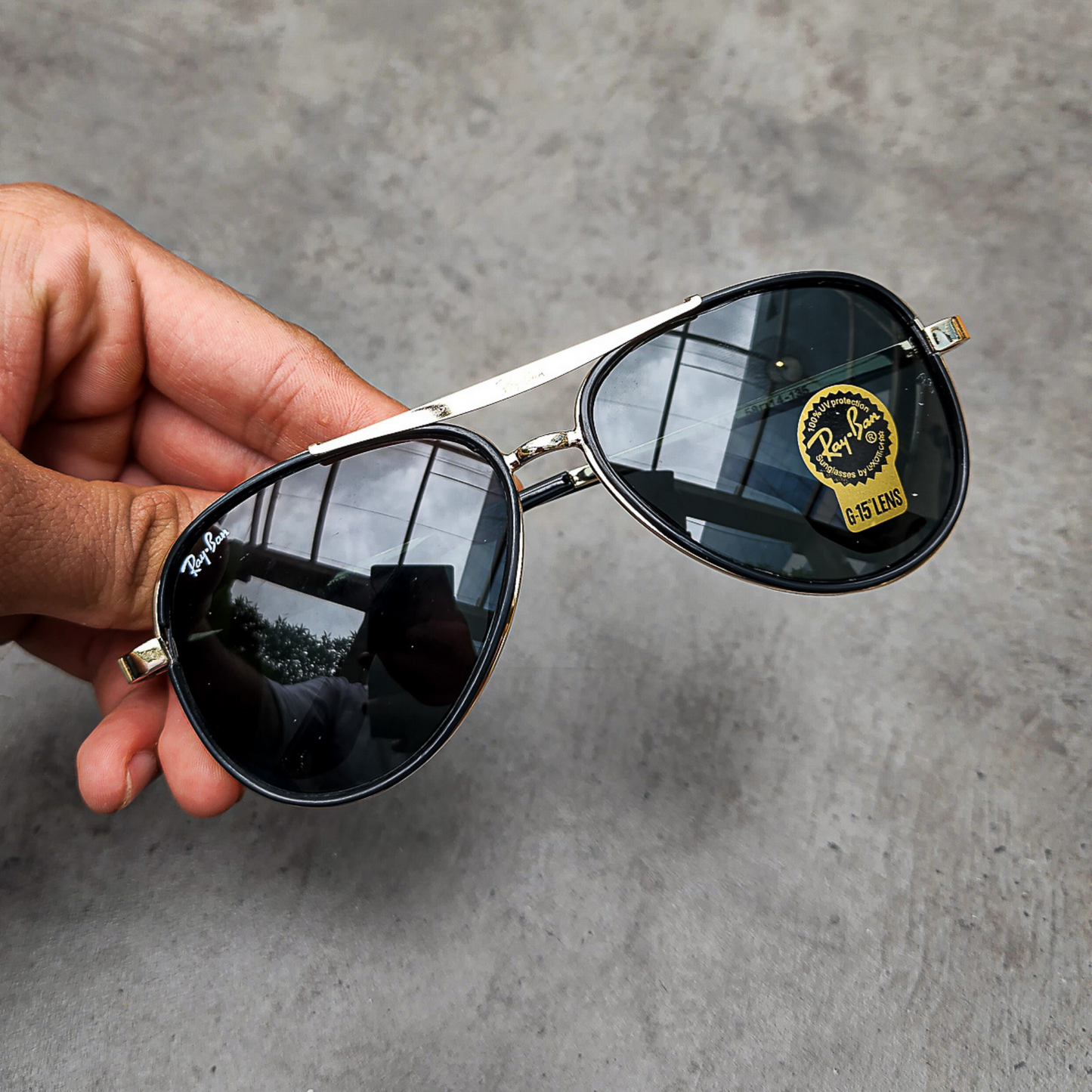 RAY-BAN Brown & Brown 4414 Causal Latest Sunglass For Unisex.