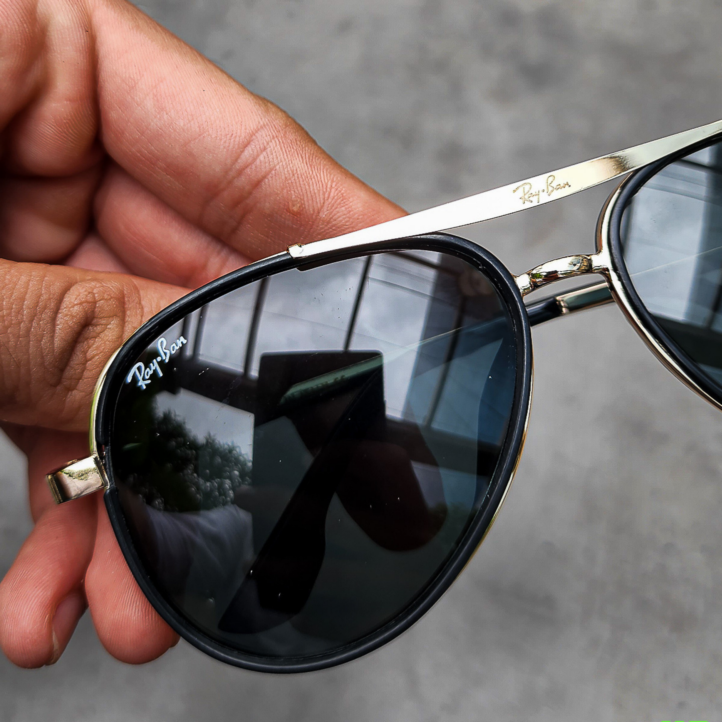 RAY-BAN Brown & Brown 4414 Causal Latest Sunglass For Unisex.