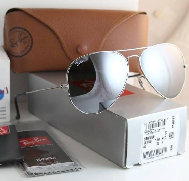 RAY-BAN New Fancy Men's Oval Aviator Silver Metal Frame Trendy Hot Favourite Wintage Sunglass For Unisex.