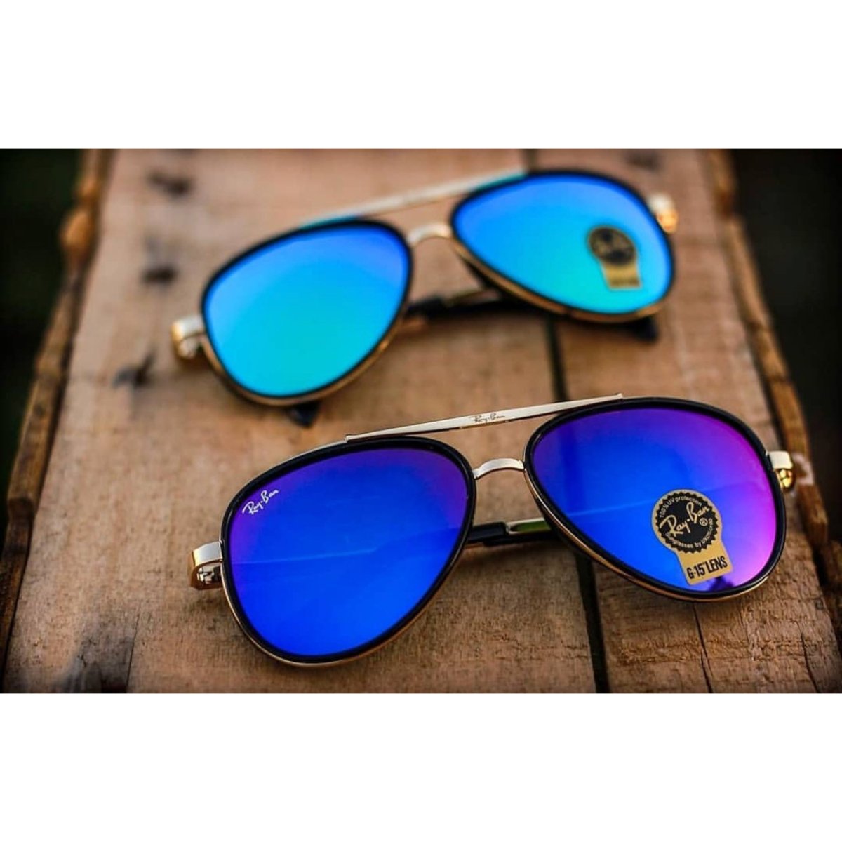 RAY-BAN All Season Special Men 7A Quality G390M Vintage Sunglasses