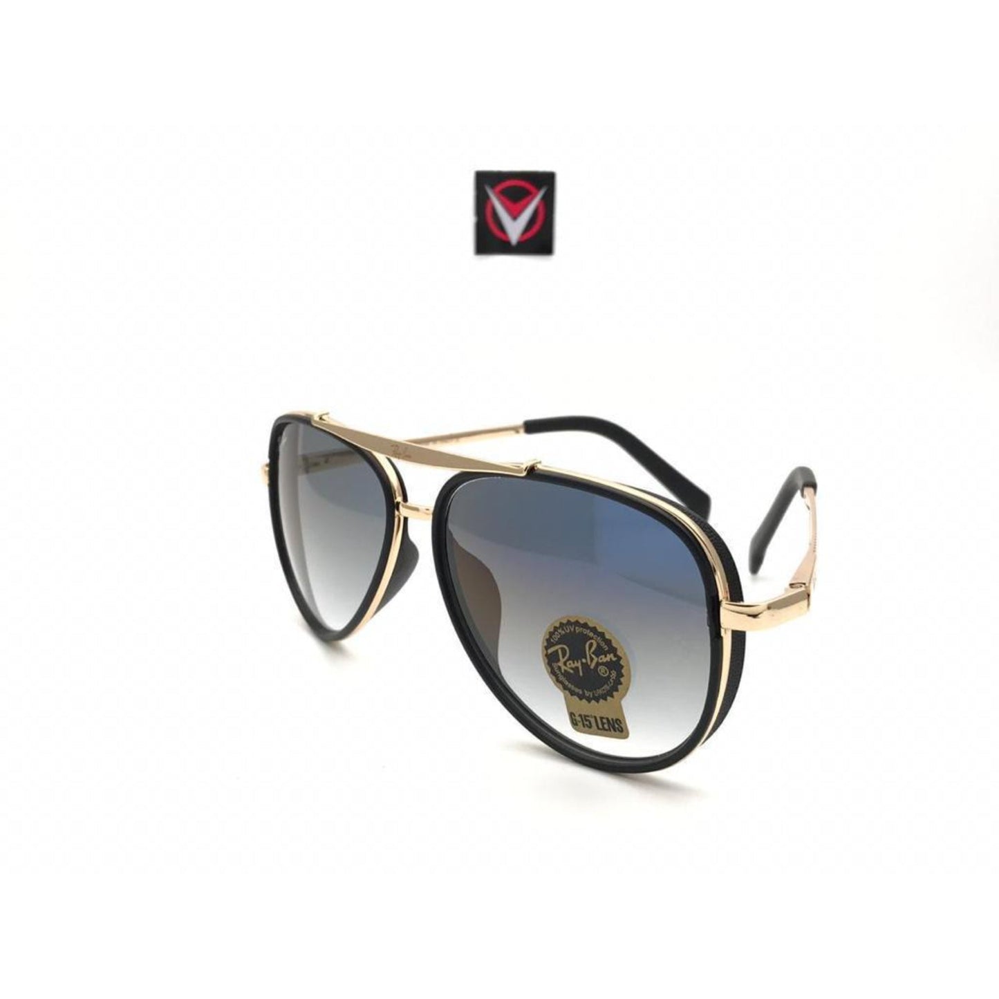 RAY-BAN Black & Black 4414 New Stylish Men Women A1+ Quality Latest Designer Hot Favorite Square Vintage Sunglasses ( RB-4414 Oval Side Cap Sunglass )