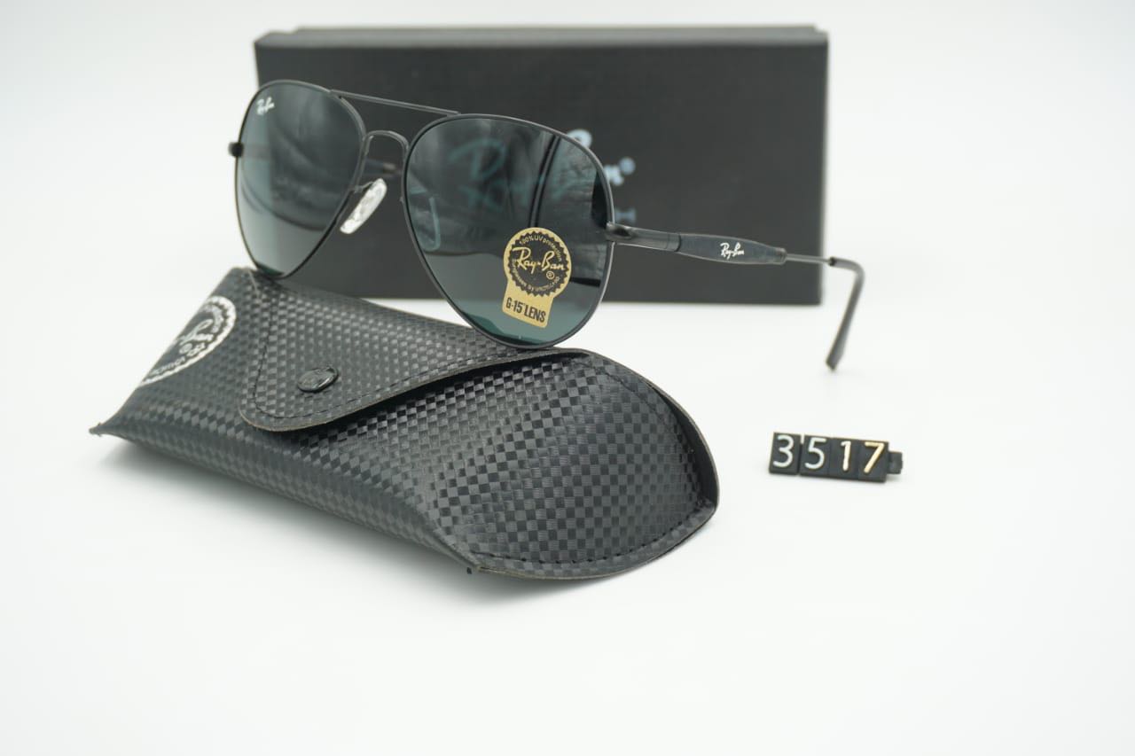 RAY-BAN New Top Trending Men's Pack Of 2 Combo Hot Favourite Wintage Sunglass For Unisex.