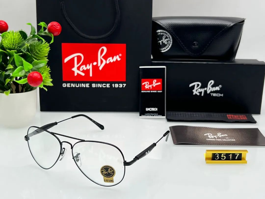 RAY-BAN New Fancy Men's double Shaded Aviator Metal Trendy Hot Favourite Wintage Sunglass For Unisex.