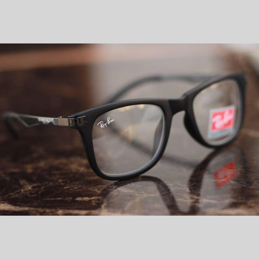 RAY-BAN New Addition Clear & Black 4287 Square Sunglass For Unisex