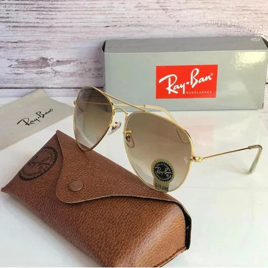 Latest Fancy All Season Special Ray Ban RB Shaded Aviator Trending Hot Favorite Fashionable Sunglass For Unisex.